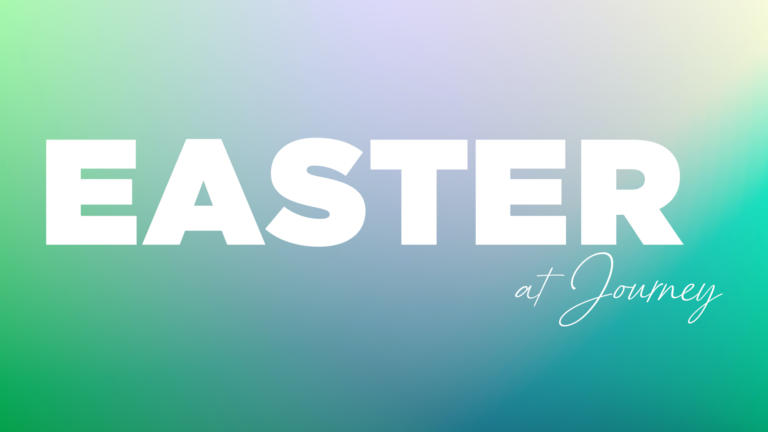 Easter at Journey 2024 main graphic